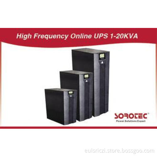High Frequency Online UPS Single 1KVA to 20KVA 1Ph in / 1Ph